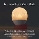 Ukidama Discreet Bath Light and Vibe