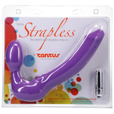 Strapless Classic Silicone Vibrating Dildo - Lavender (Medium Feel)