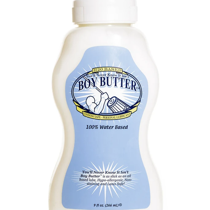 Boy Butter H2O Formula - Water-Based Cream Formula Lube