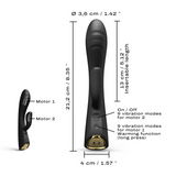 Flexi Rabbit - Silicone Warming Rabbit Vibe