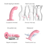 Tapping Dildo Wave - Double Tapping G-Spot/P-Spot Dildo