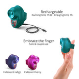 Kisscool Fingertip Tapping Clitoral Stimulator - Iridescent Collection