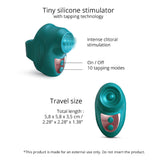 Kisscool Fingertip Tapping Clitoral Stimulator - Iridescent Collection