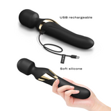 Dual Orgasms - 2-in-1 Silicone Wand Vibe