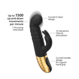 G-Stormer - Silicone G-Spot Thrusting Rabbit Vibe