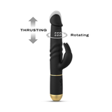 Furious Rabbit 2.0 - Silicone Thrusting Rotating Rabbit Vibe