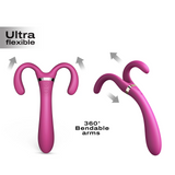 Infinite Joy - Silicone Versatile Vibe - Plum