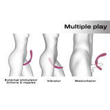 Infinite Joy - Silicone Versatile Vibe - Plum