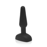 Trio Triple-Vibrating Silicone Butt Plug with Remote