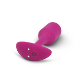 Vibrating Snug Plug 2 Weighted Silicone Butt Plug - 112g