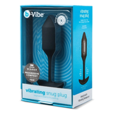 Vibrating Snug Plug 2 Weighted Silicone Butt Plug - 112g