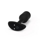 Vibrating Snug Plug 2 Weighted Silicone Butt Plug - 112g