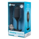 Vibrating Snug Plug 4 Weighted Silicone Butt Plug - 247g