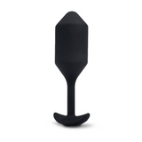 Vibrating Snug Plug 4 Weighted Silicone Butt Plug - 247g