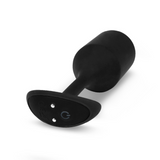 Vibrating Snug Plug 4 Weighted Silicone Butt Plug - 247g