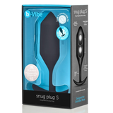 Snug Plug 5 Weighted Silicone Butt Plug - 350g