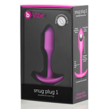 Snug Plug 1 Weighted Silicone Butt Plug - 55g