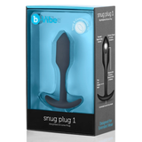 Snug Plug 1 Weighted Silicone Butt Plug - 55g