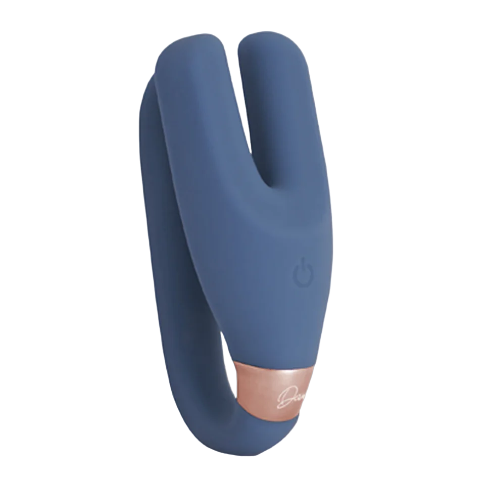 The Wearable - 2-in-1 Silicone Couples Vibrator Set Peaches & Cream The Wearable - 2-in-1 Silicone Couples Vibrator Set Peaches & Cream
