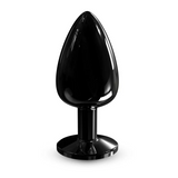 Diamond Plug - Aluminum Butt Plug - Black