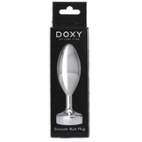 Doxy Butt Plug - Smooth Solid Aluminum Plug