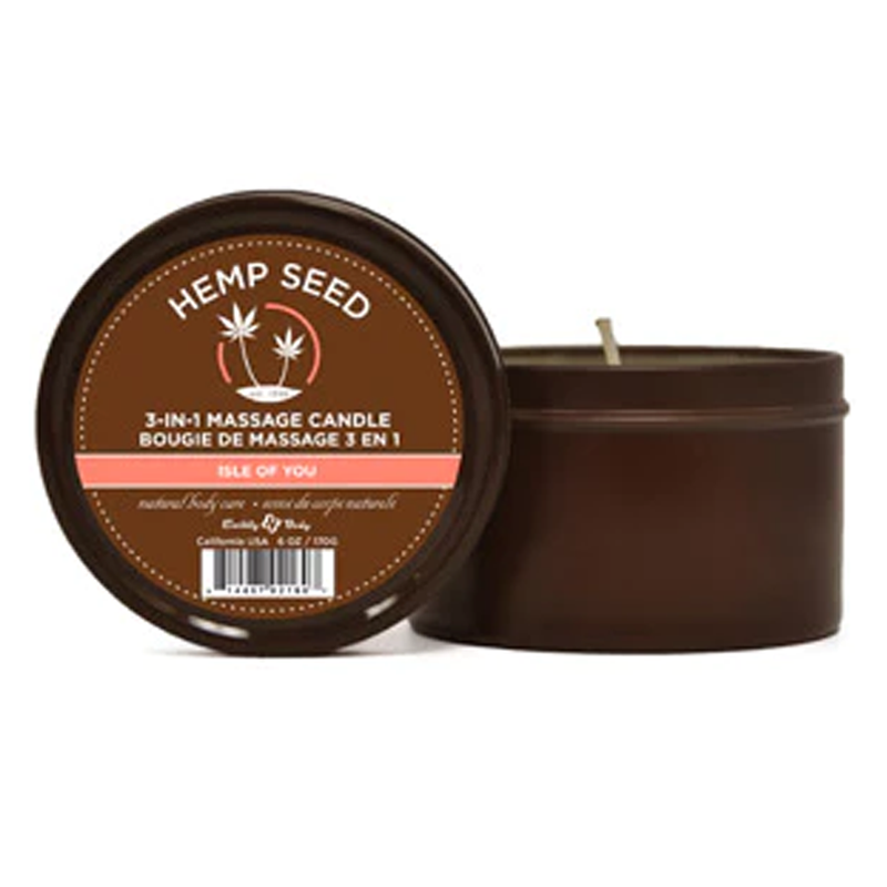 3-in-1 Hemp Seed Massage Candle Collection