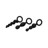 Booty Call Silicone Anal Beads - Set of 3