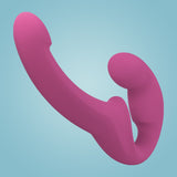 Share Lite Silicone Adjustable Lightweight Strapless Strap-On Dildo