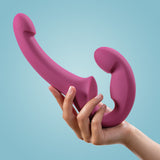 Share Lite Silicone Adjustable Lightweight Strapless Strap-On Dildo