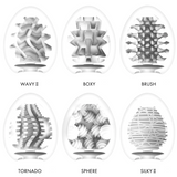Tenga Egg Stroker - New Standard Variety 6-Pack