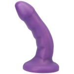 SILICONE CURVE DILDO AMETHYST