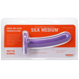 Silk Medium Silicone Dildo - Firm Feel