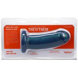 They/Them Silicone Dildo - Soft Feel