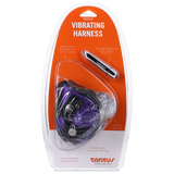 Velvet Vibrating Strapon Harness
