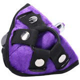 Velvet Vibrating Strapon Harness