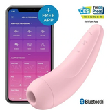 Curvy 2+Connect App Air Pulse+Vibe Clitoral Stimulator