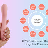 Mai Silicone G-Spot HapticWave Vibe - Toki