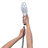 Wave Premium 2-in-1 Showerhead & Water Stimulating Wand