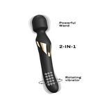 Dual Orgasms - 2-in-1 Silicone Wand Vibe