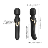 Dual Orgasms - 2-in-1 Silicone Wand Vibe