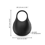 Fun Bag - Silicone C-Ring and BallVibe