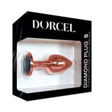 Diamond Plug - Aluminum Butt Plug - Rose Gold