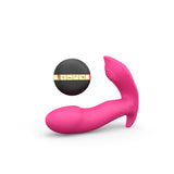 Secret Clit Silicone Remote G-Spot+Clit Stimulator - Pink