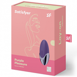 Purple Pleasure Lay-On Vibe - Purple