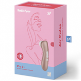 Pro 2+ Air Pulse+Vibe Stimulator - Rose Gold
