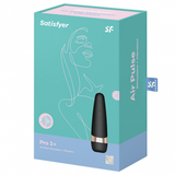Pro 3+ Air Pulse+Vibe Stimulator - Black/Rose Gold