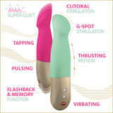 Sundaze Silicone Tapping/Pulsing/Thrusting Vibe