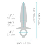 Sleek Tapered Silicone Butt Plug