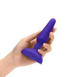 Trio Triple-Vibrating Silicone Butt Plug with Remote