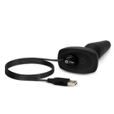 Trio Triple-Vibrating Silicone Butt Plug with Remote